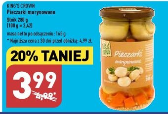 ALDI Pieczarki marynowane oferta