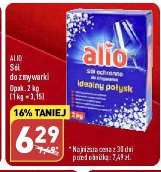 ALDI Sól do zmywarki oferta