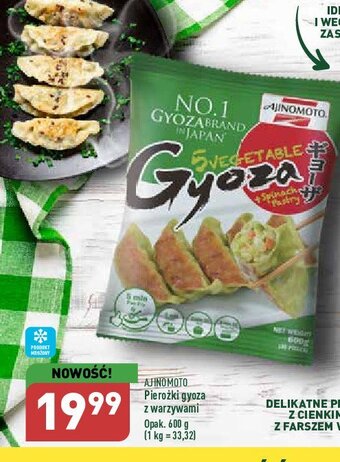 ALDI Pierogi japońskie z warzywami oferta