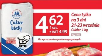 Selgros Cukier 1 kg oferta