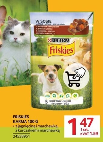 Selgros FRISKIES KARMA 100 G oferta