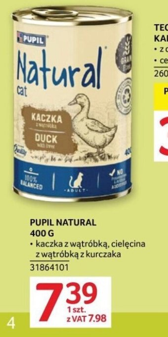 Selgros PUPIL NATURAL 400 G oferta