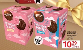 Selgros KRÓLEWSKIE MLECZKO 340g oferta