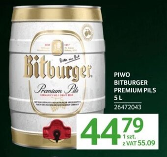 Selgros PIWO BITBURGER PREMIUM PILS 5l oferta