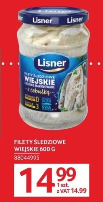 Selgros FILETY ŚLEDZIOWE WIEJSKIE 600 G oferta
