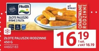 Selgros ZŁOTE PALUSZKI RODZINNE 450 G oferta
