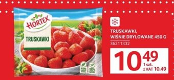 Selgros TRUSKAWKI WIŚNIE DRYLOWANE 450 G oferta