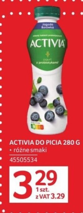 Selgros ACTIVIA DO PICIA 280 G oferta