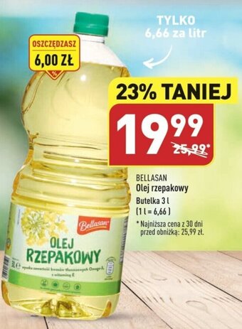 ALDI Olej rzepakowy 3 L oferta