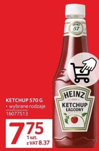 Selgros KETCHUP 570 G oferta