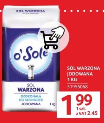 Selgros SÓL WARZONA JODOWANA 1 KG oferta