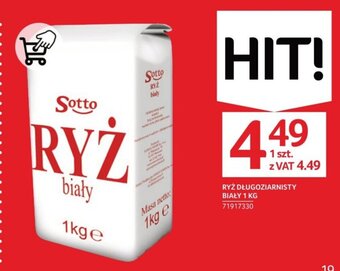 Selgros Sotto RYŻ DŁUGOZIARNISTY BIAŁY 1 KG oferta
