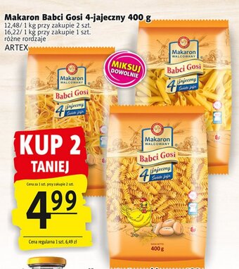 Prim Market Makaron Babci Gosi 4-jajeczny 400 g oferta