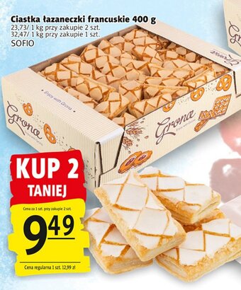 Prim Market Ciastka łazaneczki francuskie 400 g oferta