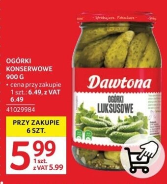 Selgros OGÓRKI KONSERWOWE 900G oferta