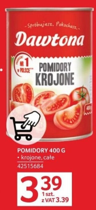 Selgros POMIDORY 400 G oferta
