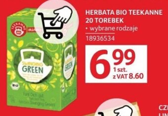 Selgros HERBATA BIO TEEKANNE 20 TOREBEK oferta