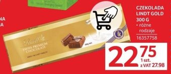 Selgros CZEKOLADA LINDT GOLD 300g oferta