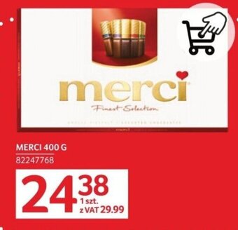 Selgros MERCI 400G oferta