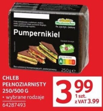 Selgros CHLEB PEŁNOZIARNISTY 250/500g oferta