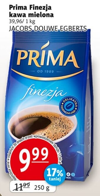 Prim Market Prima Finezja kawa mielona 250 g oferta