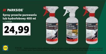 Lidl Spray przeciw parowaniu lub hydrofobowy 400 ml oferta