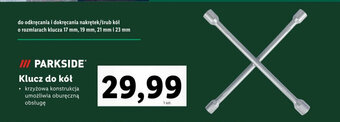 Lidl Klucz do kół oferta