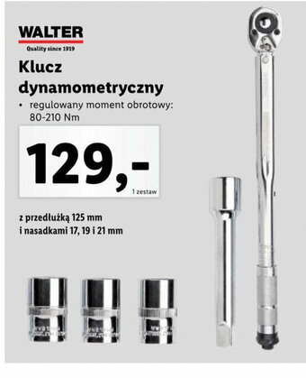 Lidl Klucz dynamometryczny oferta