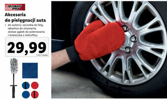 Lidl Akcesoria do pielęgnacji auta oferta