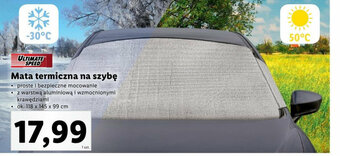 Lidl Mata termiczna na szybę oferta