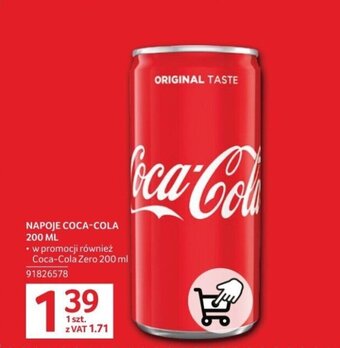 Selgros NAPOJE COCA-COLA 200 ML oferta