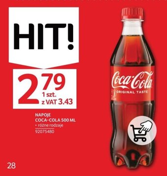Selgros NAPOJE COCA-COLA 500 ML oferta