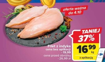 Carrefour Filet z indyka 1 kg oferta
