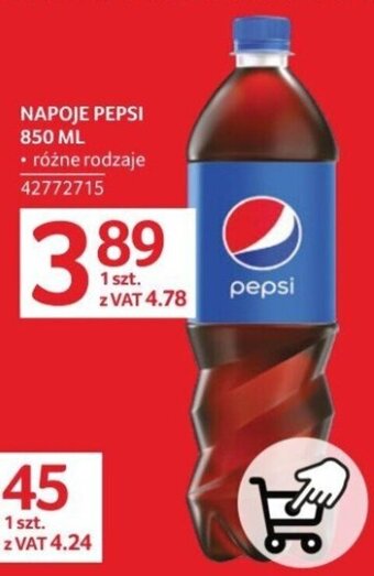 Selgros NAPOJE PEPSI 850 ML oferta