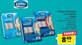 Carrefour Filety śledziowe à la matias 220 g/175 g oferta