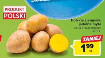 Carrefour Polskie ziemniaki jadalne myte 1 kg oferta