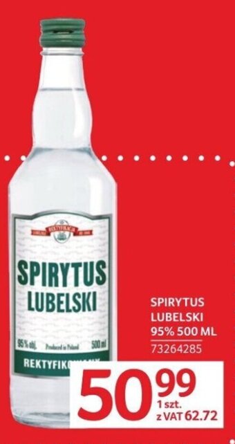 Selgros SPIRYTUS LUBELSKI 95% 500 ML oferta