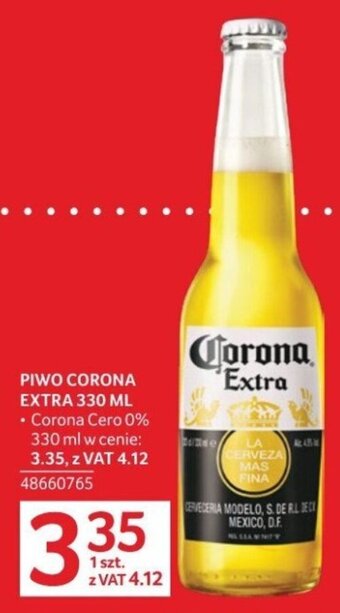 Selgros PIWO CORONA EXTRA 330 ML oferta