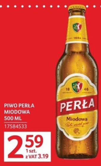 PIWO PERŁA MIODOWA 500 ML