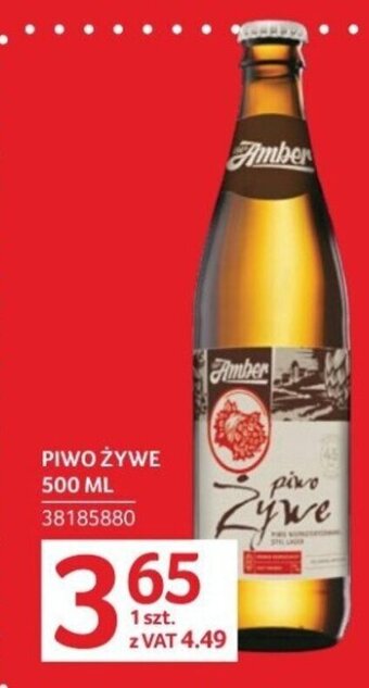 Selgros PIWO ŻYWE 500 ML oferta