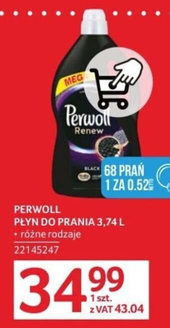 Selgros PŁYN DO PRANIA 3,74 L oferta