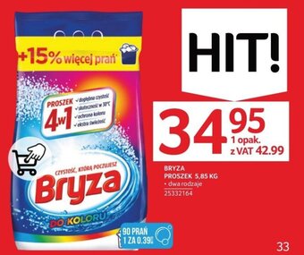 Selgros BRYZA PROSZEK 5,85 KG oferta