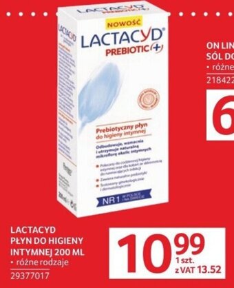 Selgros LACTACYD PŁYN DO HIGIENY INTYMNEJ 200 ML oferta