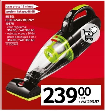 Selgros Odkurzacz samochodowy bissell oferta