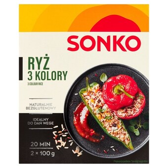 Arhelan Sonko ryż 3 kolory 200 g (2 x 100 g) oferta
