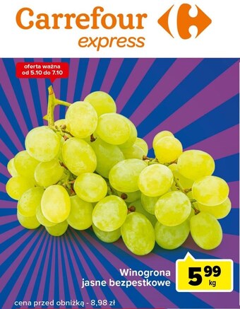 Carrefour Express Winogrona oferta