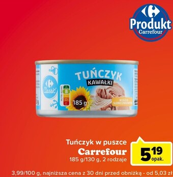 Globi Tuńczyk w puszce carrefour oferta
