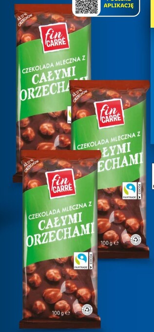 Lidl Czekolada fin carre oferta