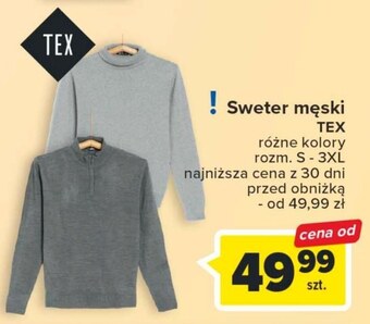 Carrefour Sweter męski oferta