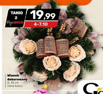 Bricomarche Wianek dekoracyjny goliat oferta